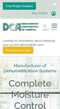 Mobile Screenshot of dehumidifiercorp.com